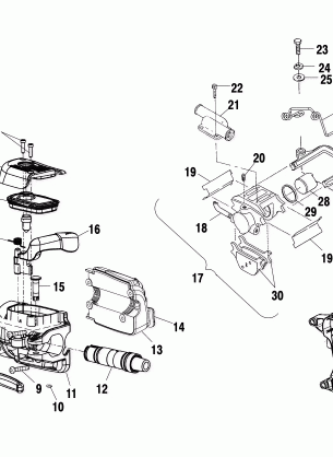 BRAKE - S02NP6ES / S02NE6ES (4973427342B06)