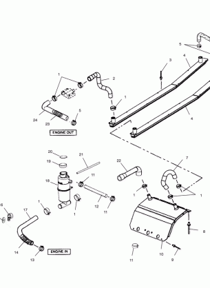 COOLING SYSTEM - S02ND6ES (4970437043A014)