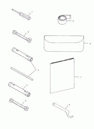 TOOL KIT - S02ND6ES (4970437043D002)