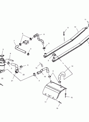 COOLING SYSTEM - S01NP5CS (4960406040B005)