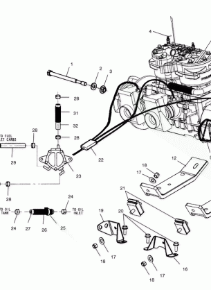 ENGINE MOUNTING - S01NP7AS (4960906090C005)