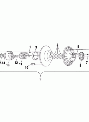 DRIVEN CLUTCH - S01NP7CS (4972187218C002)