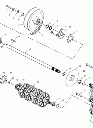 DRIVE TRAIN - S01NP8BS (4961106110B014)