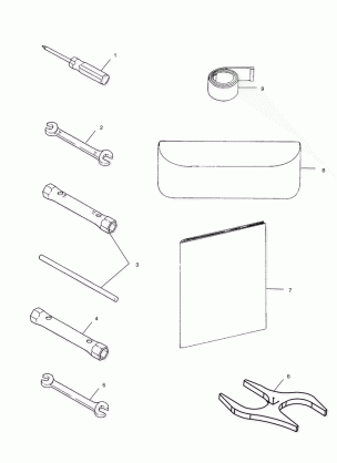 TOOL KIT - S01NP8BS (4961106110C014)