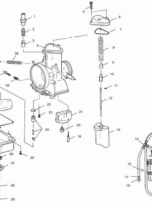 CARBURETOR - S01NX4CS (4961676167C011)