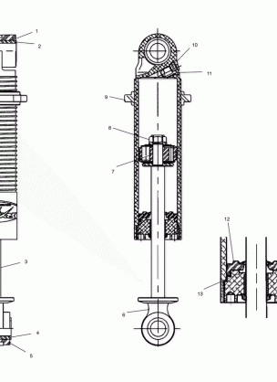 RYDE FX - FRONT TRACK SHOCK - S01NX4FS (4961626162B014)