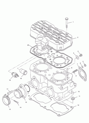 CYLINDER - S01SD4BS (4960726072C005)