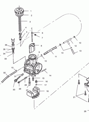 CARBURETOR - S01SD7AS (4960586058C010)