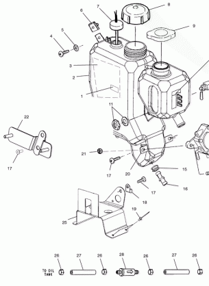 OIL TANK - S01SM8BSC (4961496149C004)