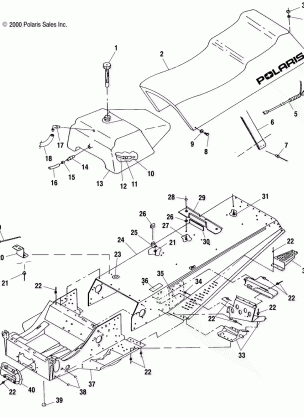 TUNNEL and SEAT - S01LT3AS (4961156115A003)