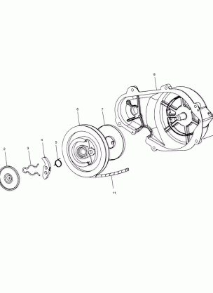 RECOIL STARTER - S01SS7AS (4960946094D001)