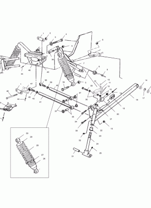 FRONT SUSPENSION - S01SS7AS (4960946094A013)