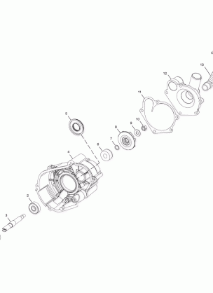 WATER PUMP - S01SS7AS (4960946094C010)