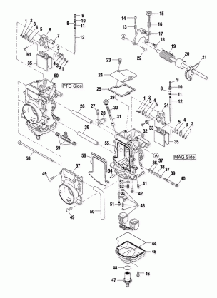 CARBURETOR - S01ST4BS (4960786078C011)