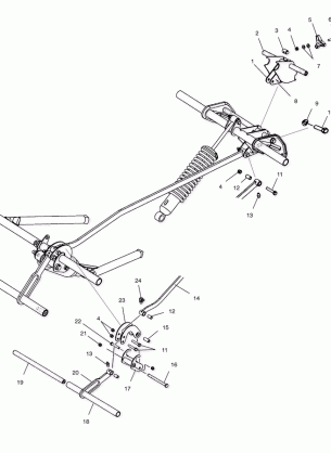 REAR SUSPENSION COUPLER - E01SU4BU (4961576157B007)