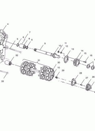 DRIVESHAFT - S01SU4BS (4961576157B011)