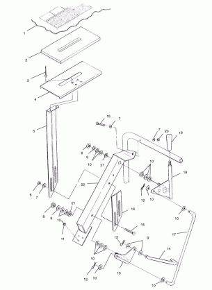 SHIFT LINKAGE - S01SU4BS (4961576157C004)