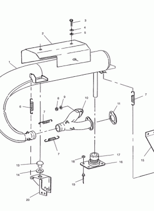 EXHAUST SYSTEM - S01SU4BS (4961576157C001)