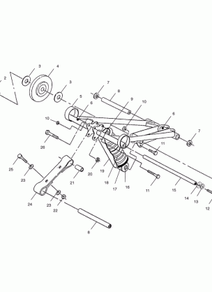 FRONT TORQUE ARM - S01SU4BS (4961576157B003)