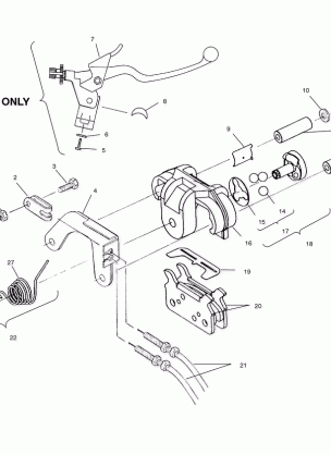 BRAKE - S01SU4BS (4961576157B008)