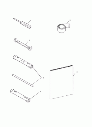 TOOL KIT - S01SU4BS (4961576157D001)