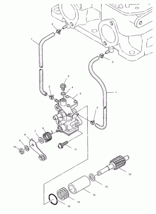 OIL PUMP - S01SU4BS (4961576157C011)