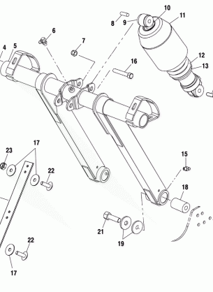 FRONT TORQUE ARM - S01NB4BS (4960876087B009)