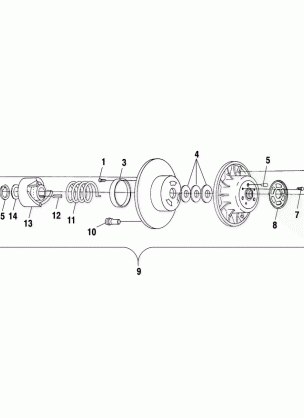 DRIVEN CLUTCH - S01NB4BS (4960876087B013)