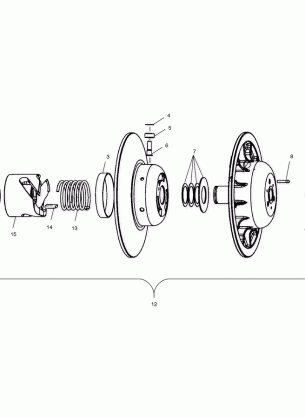 DRIVEN CLUTCH - S01ND8BS (4962426242C002)