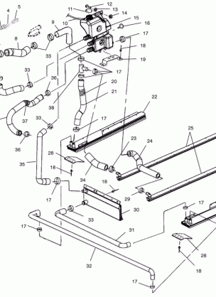 COOLING SYSTEM - S00SB8AS (4954015401b008)