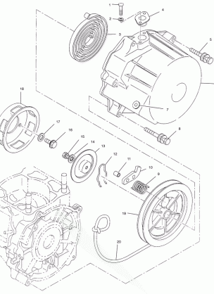 RECOIL STARTER - S00SB8AS (4954015401c012)