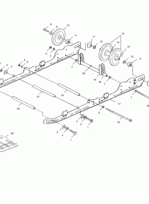 SUSPENSION - S00SB8AS (4954015401b010)