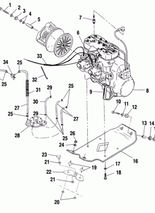 ENGINE MOUNTING - S00SD4BS (4953925392b007)