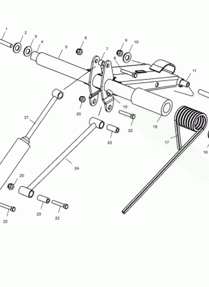 REAR TORQUE ARM - S00SR6DS (4954125412b013)