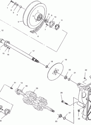 DRIVE TRAIN - S00SR6DS (4954125412b009)