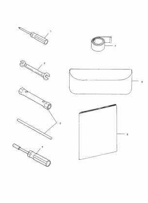 TOOL KIT - S00SR6DS (4954125412c014)