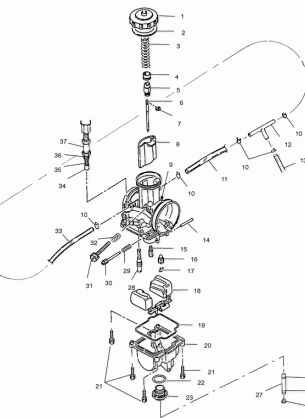 CARBURETOR - S00SR6DS (4954125412c010)