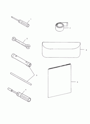 TOOL KIT - S00SR8BSA (4954115411D001)