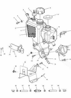 OIL TANK - S00SR8BS (4954115411C004)