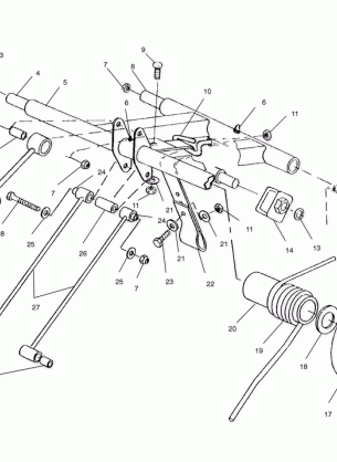 REAR TORQUE ARM - S00SS7AS (4954095409c003)