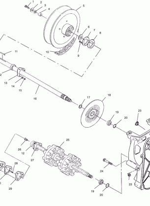 DRIVE TRAIN - S00SS7AS (4954095409b014)