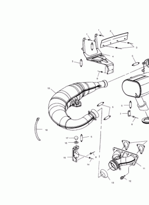 EXHAUST SYSTEM - S00SS7AS (4954095409c007)