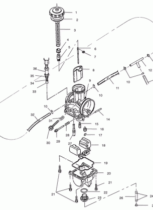 CARBURETOR - S00SS7AS (4954095409c013)