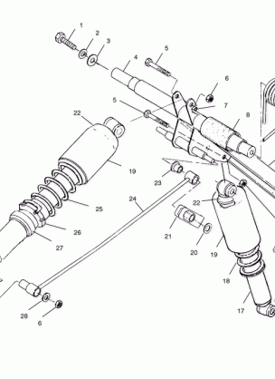 REAR TORQUE ARM - S00ST4BS (4953945394c002)