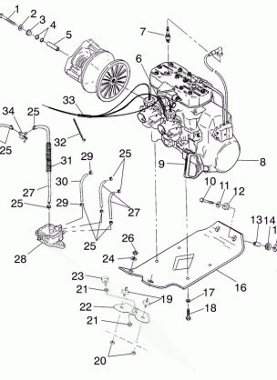 ENGINE MOUNTING - S00ST4BS (4953945394b009)