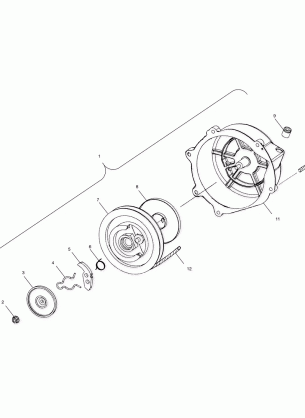 RECOIL STARTER - S00ST6ES (4954135413D003)