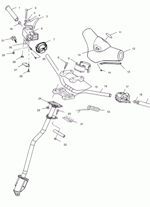 STEERING - HANDLEBAR - S00ST6ES (4954135413B008)