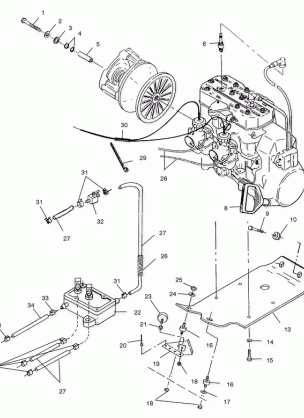 ENGINE MOUNTING - S00SU4BS (4953955395c006)