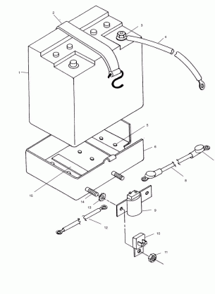 BATTERY BOX - S00LD3AS (4953535353a012)