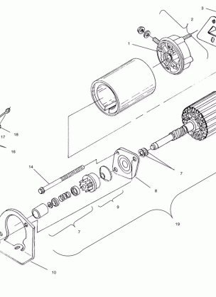 STARTING MOTOR - S00LD3AS (4953535353c010)